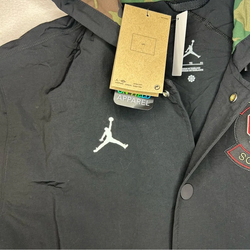 NWT Jordan Brand‎ Oklahoma Sooners Military Appreciation Jacket XL Black 2025